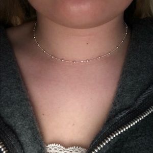 Sterling silver choker